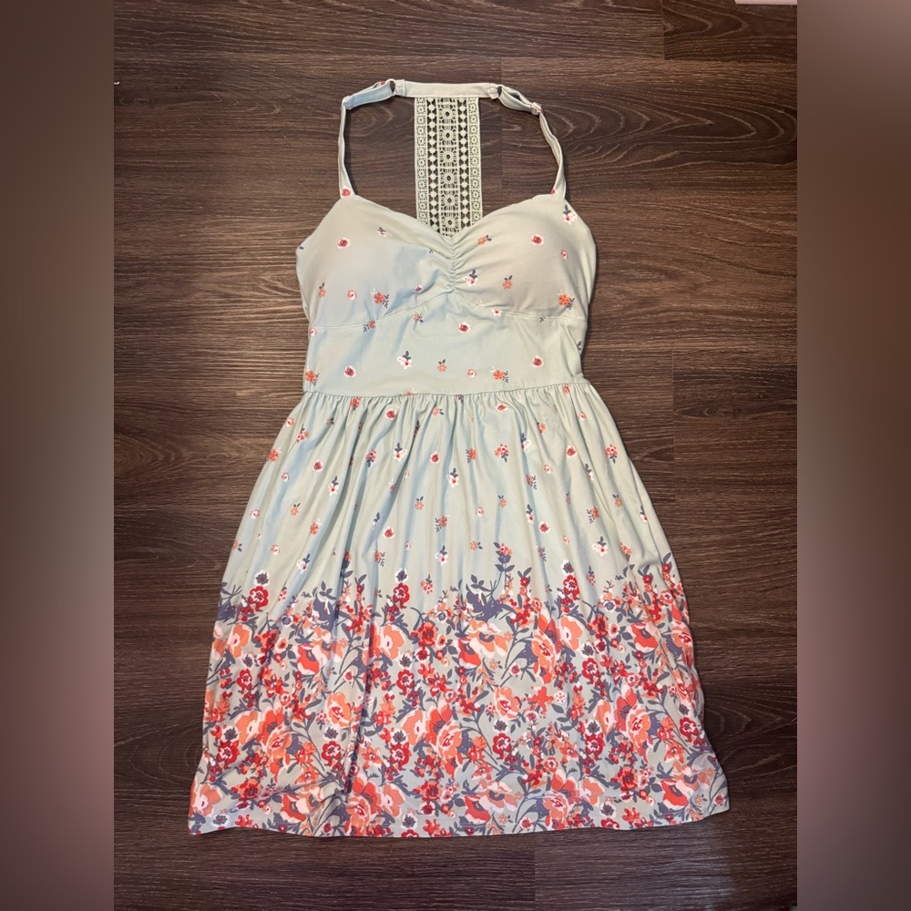 Floral Halter Dress
